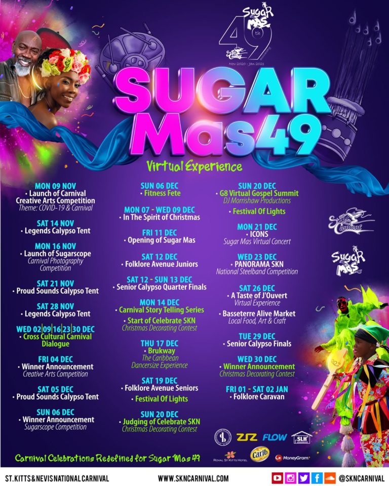 Event Calendar St. Kitts Nevis Carnival